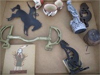 Flat of Western Themed Items