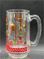 Vintage Mid-Century Glass Handle Mug Kitchen