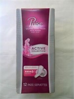 Poise Ultra Thin Pads 12 x 4 (48)