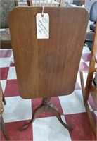 Very old colonial flip top table antique walnut