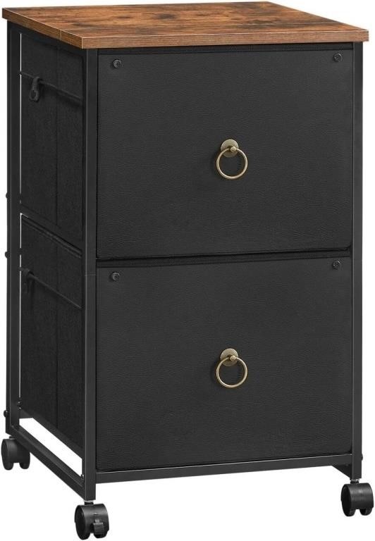 HOOBRO 2-Drawer Mobile File Cabinet, Vertical