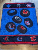 50x61in NHL Canadian team throw (-Winnipeg)