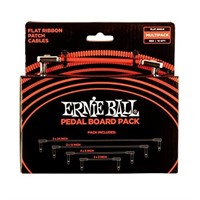 Ernie Ball Flat Ribbon Patch Cables Pedalboard