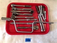 Lot of Assorted Wrenches & Sockets