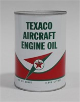 TEXACO AIRCRAFT ENGINE OIL CAN