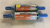 Two New 10" Wide 1000' Rolls of Movers Wrap