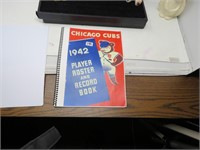 1942 Chicago Cubs PLAYERS ROSTER RECORD BOOK