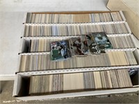 Large lot of football cards