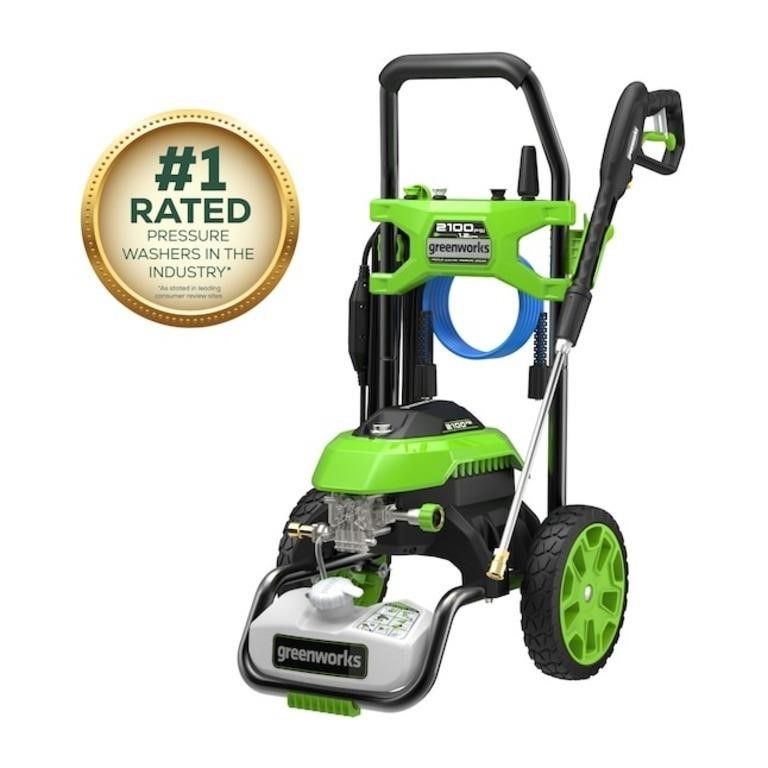 Greenworks 2100 Psi 1.2-gallons Cold Water