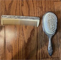 Vintage Brush and Comb