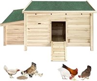 Wooden Chicken Coop Hen House