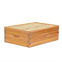 Honey Lake 8 Frame Beehive Medium Super Box, Langs