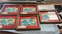 Set of Framed WWII Stamp Set