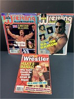 THE WRESTLER WRESTLING ILLUSTRATED MAGAZINES