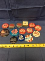 Piedmont Airlines/Aviation- 13 Advertising buttons