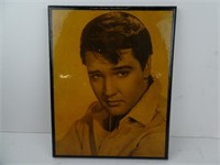 15" x 12" Elvis Presley Sepia Tone Wall Art