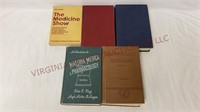 Vintage Medical & Health Books - Lot of 5