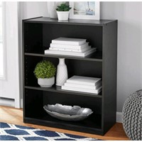 Mainstays 3-Shelf Bookcase with Adjustable Shelves
