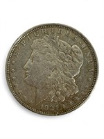 1921 Morgan Silver Dollar - No Mint