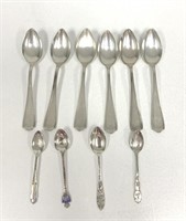 Alvin Sterling Spoons and Sterling Souvenirs