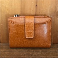Bveyzl Brown Leather Wallet