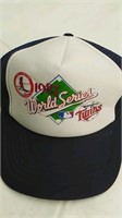 1987 World Series Cardinals Twins Snapback MLB Hat