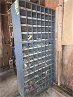 122 CUBBY METAL CABINET