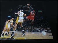 Michael Jordan signed 8x10 photo COA