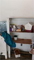 Garage shelf lot w/organizer