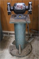BUFFALO HEAVY DUTY 6" BENCH GRINDER WITH STAND