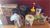 Assorted Thermoses like New, Veggie Chopper and