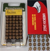 100 Rounds Remington & Amer. Eagle .32 Auto Ammo