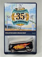 2021 HOT WHEELS 35TH CONVENTION VW DRAG BUS NIP