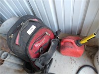 Small Gas Jug & Tool Backpack