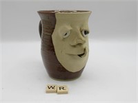 LARGE HANDMADE POTTERY MUG