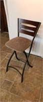 Modern metal folding 33 inch bar stool / chair
