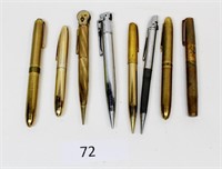 Lot of 8 Vintage Pen & Mechanical Pencil Lighters