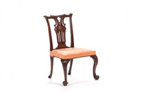 18TH CENTURY CHIPPENDALE MANNER CHAIR