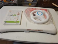 Wii fit and accessories video game
