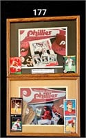 2 Auto Collages Phils T Greene & Dave Hollins*