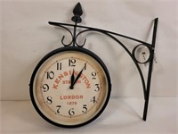 Old Style Double Sided Clock