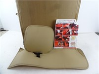 Muchkey Beige Tan Seat Cushion Cover Set in Box