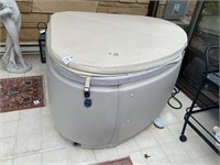 2 person hot tub with cover Solana brand