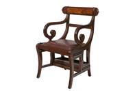 REGENCY STYLE CHAIR / LADDER