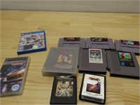 Nintendo game cartridges, super, Atari, PS4