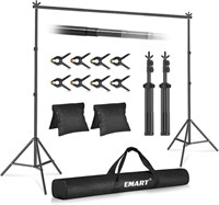 EMART Backdrop Stand Kit, 10x7ft