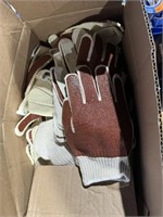 1 case Cotton Task Gloves-L