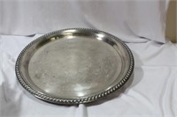 A Silverplated Tray