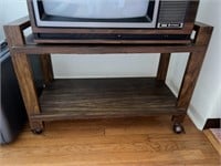 Mid Century Television Rolling Stand