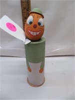 Vintage Halloween Cardboard Candy Container 7"